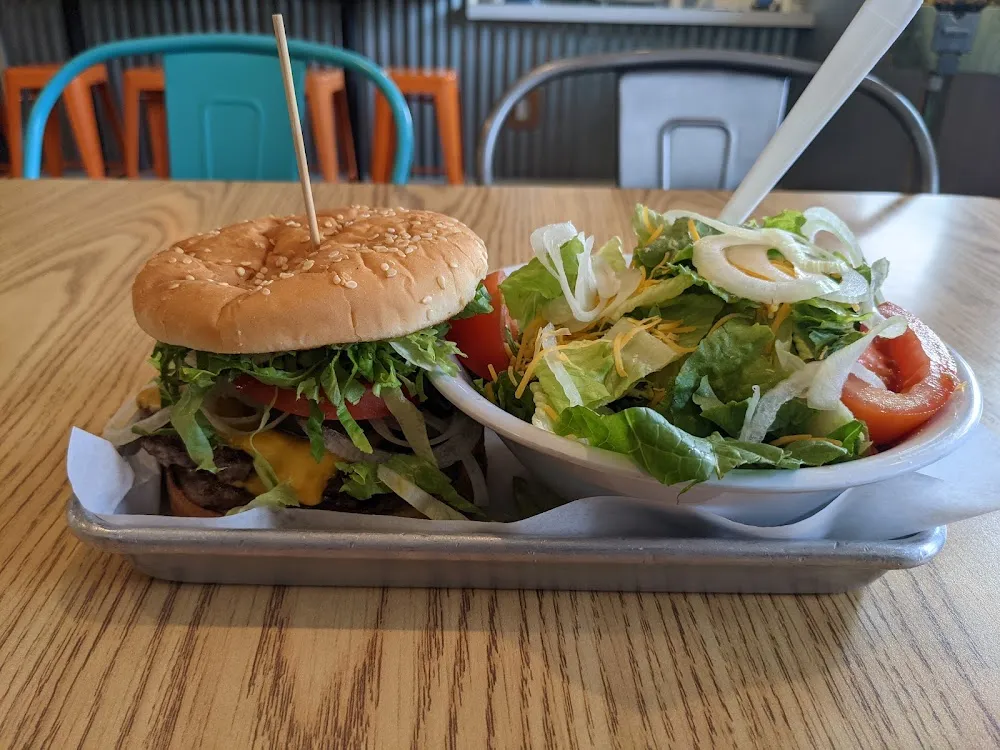 Double Dotty Cheeseburger