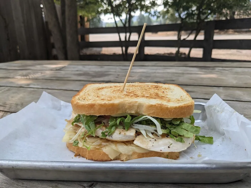 Smothered Chicken Sandwich